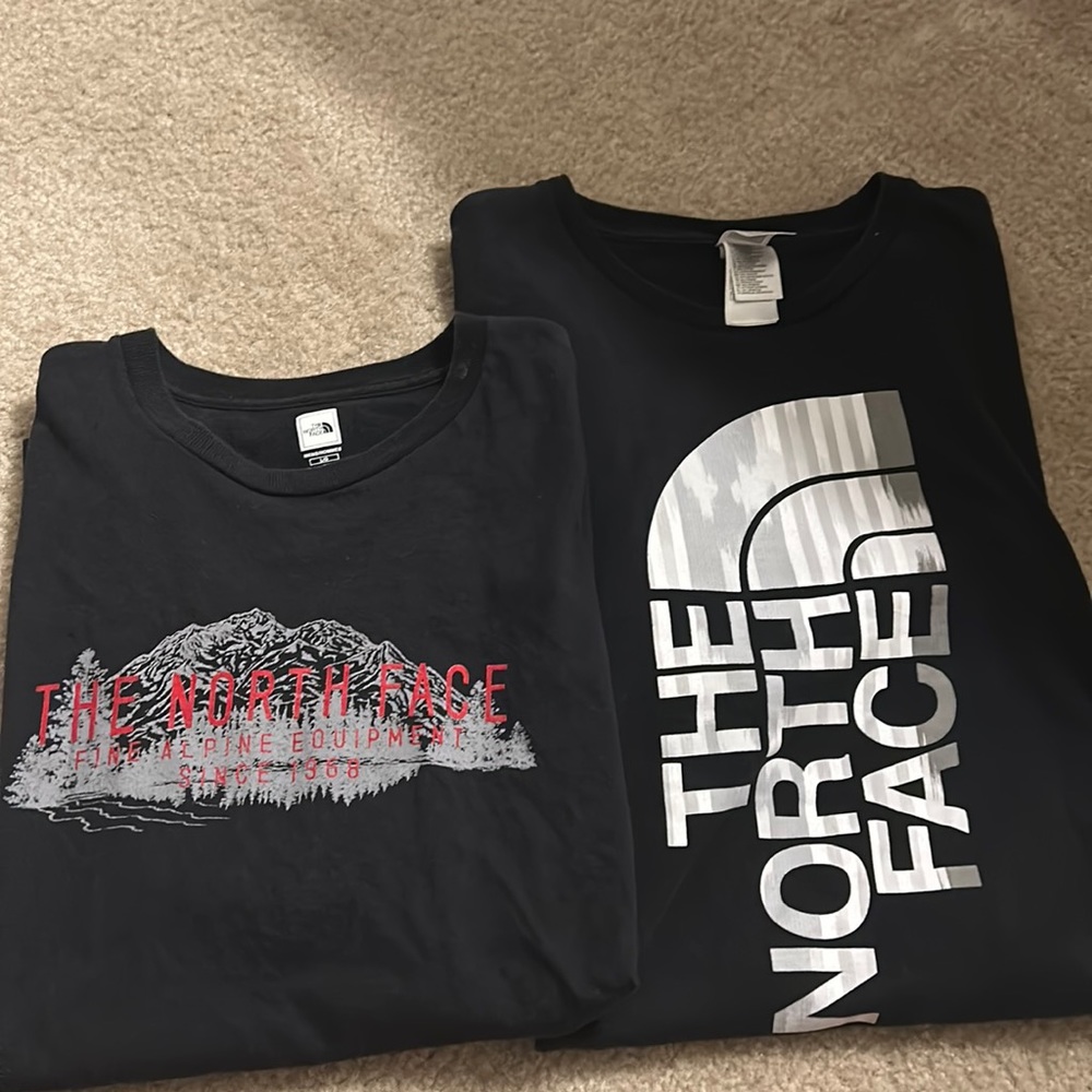 2 Large North Face Men’s Shirts